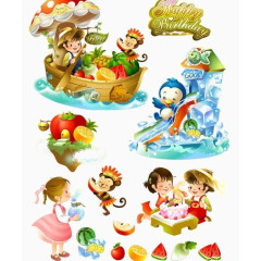 有质感的卡通元素