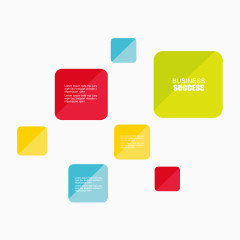 立体项目分类矢量