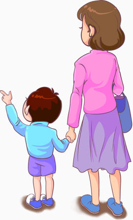 妈妈和儿子