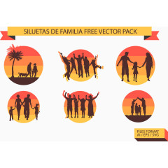 照顾孩子玩剪影