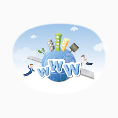 矢量网络科技素材