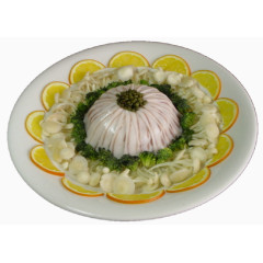 西蓝花炒金针菇