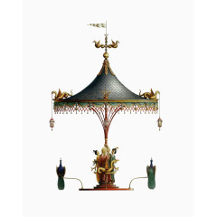 中国热建筑绘画