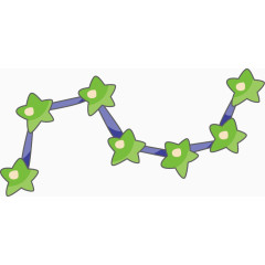 北斗七星png矢量素材