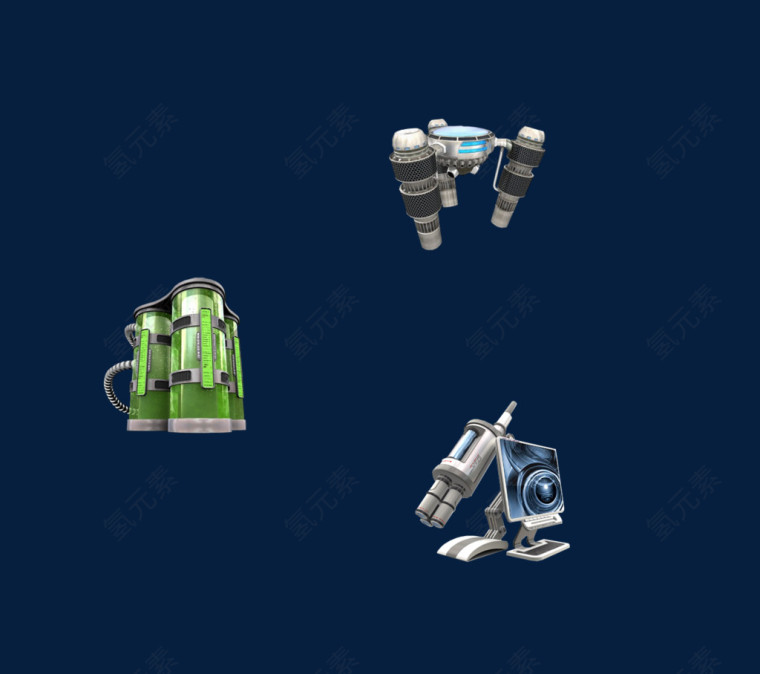 未来科技数码产品PNG图标