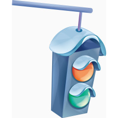 矢量红绿灯交通信号灯