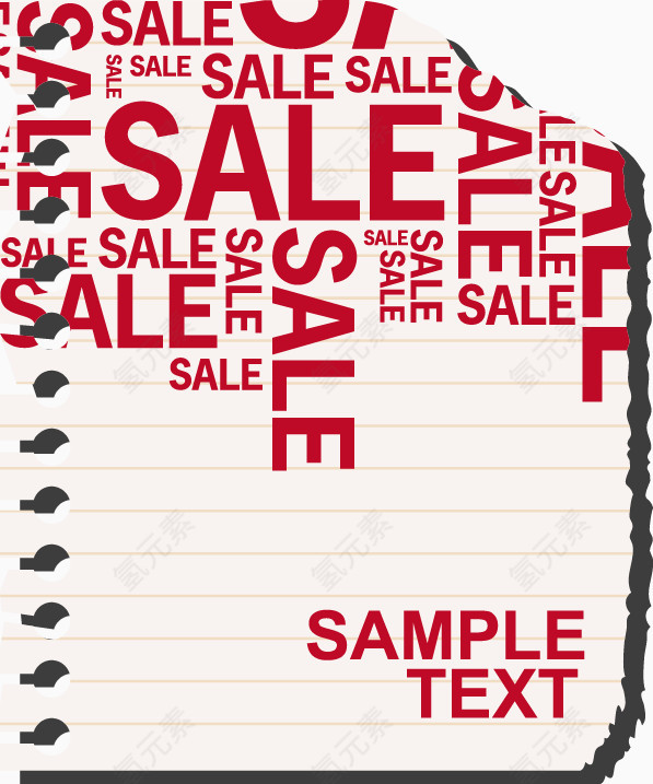 英文字母信纸图案