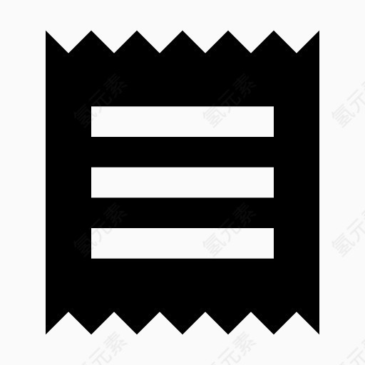 收据谷歌材质设计图标