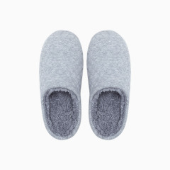 MUJI简约棉绒拖鞋