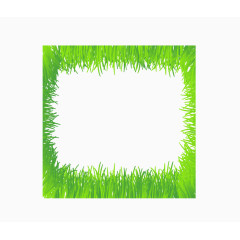 绿色小草边框