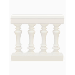 白色罗马柱路引