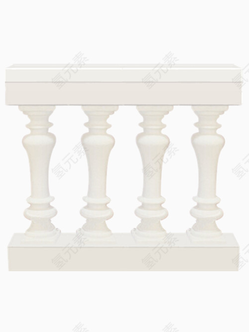 白色罗马柱路引