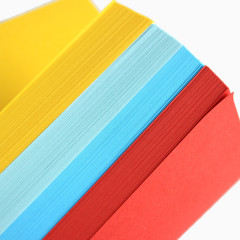 环保打印色纸特写