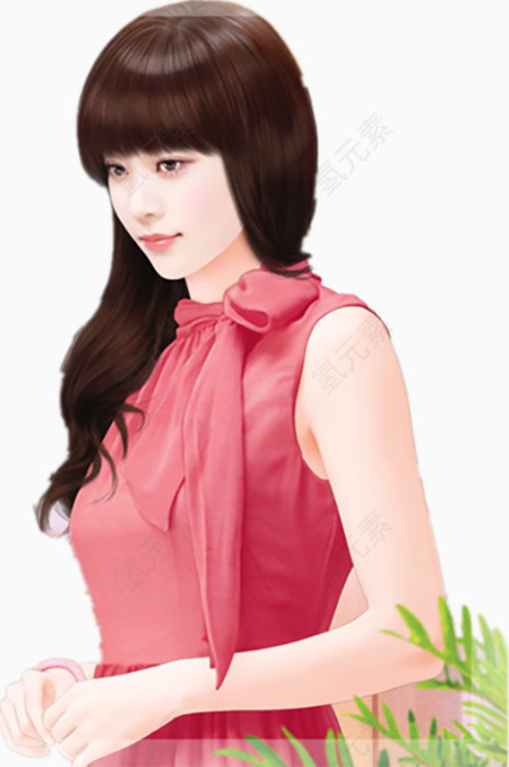 现代美女
