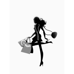 38妇女节卡通女神购物