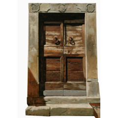 有质感的古来石门