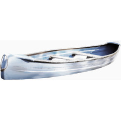 蓝色创意小木船