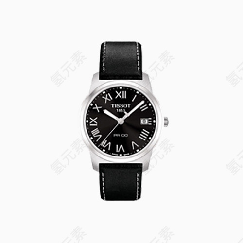 雷达真系列陶瓷石英计时男表