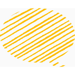 橙色斜纹纹理对话泡泡