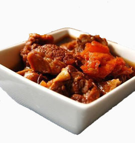 番茄炖牛肉