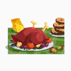 感恩节火鸡素材