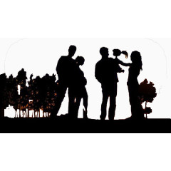 family一家人剪影