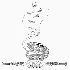 黑色大气古代铜钱矢量素材