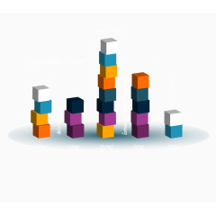 创意数据统计分析图矢量素材