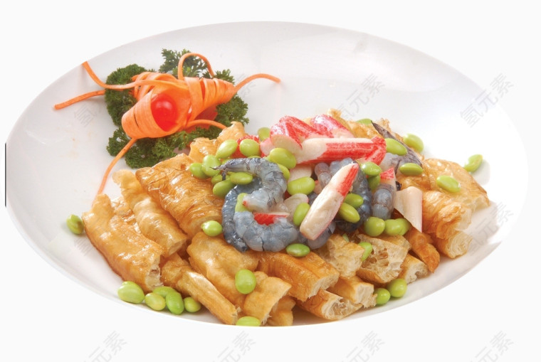 特色三鲜烧油条