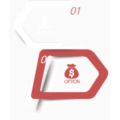 抽象几何线条折线