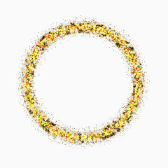 金色花环