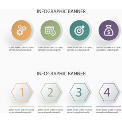 几何数字序列标题