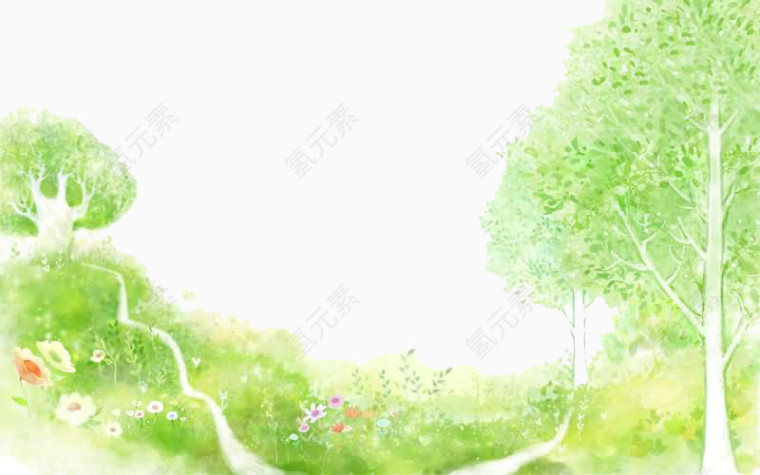 小清新的树