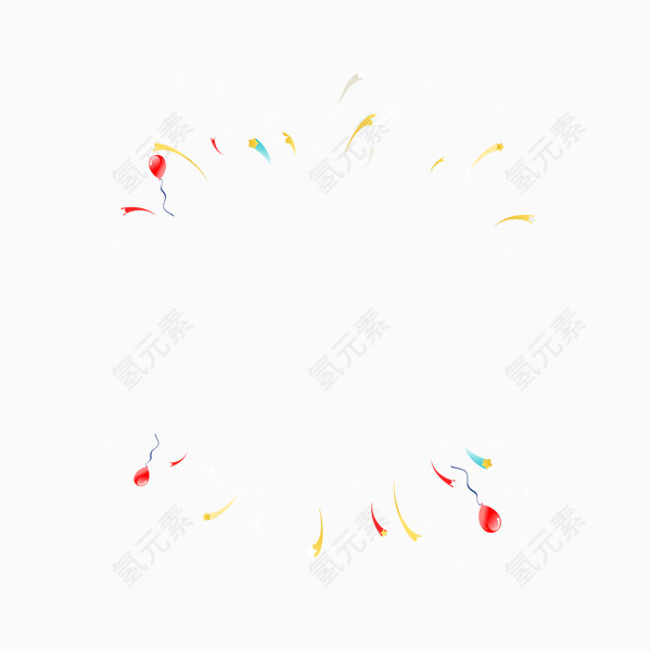 彩色礼花
