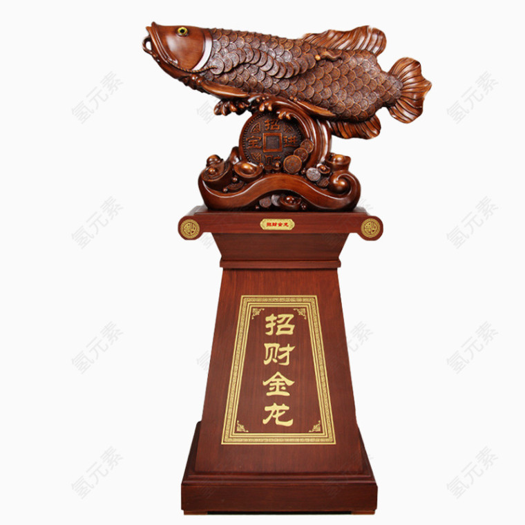 招财金龙摆件