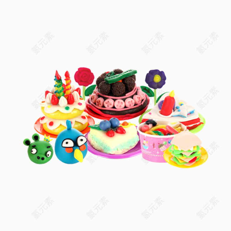橡皮泥作品 少儿作品
