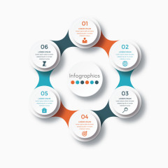 个性演示图形矢量元素