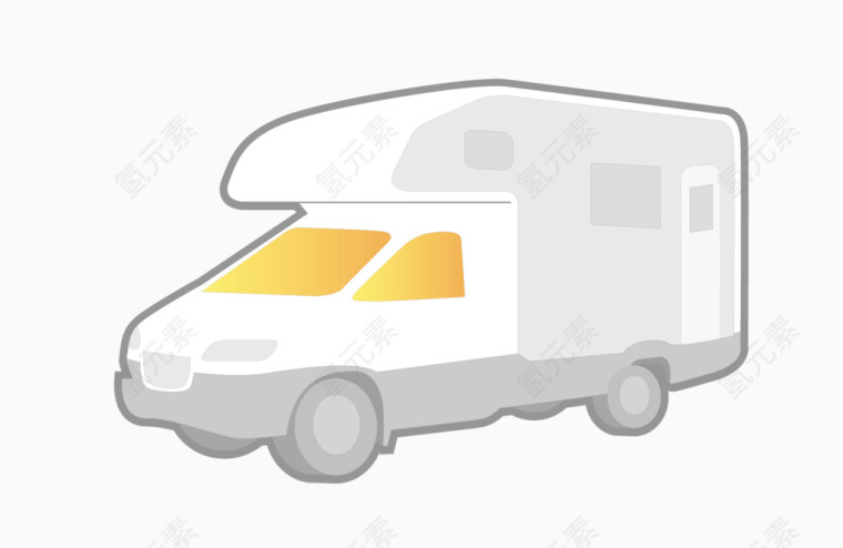 矢量面包车