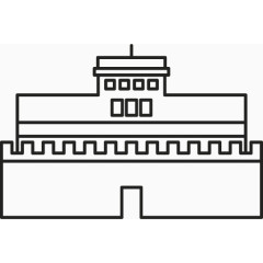 旅游  图标 景点