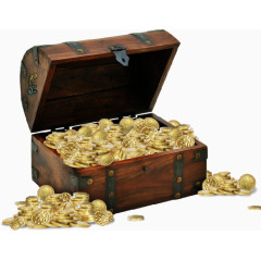 金币宝箱素材免抠