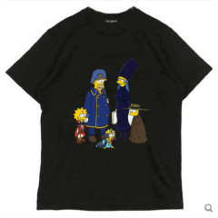 韩版个性宽松短袖T恤女