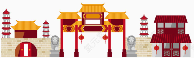 中国风建筑
