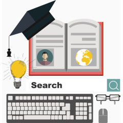 扁平化元素矢量素材