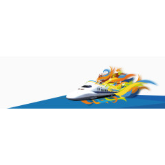 高铁彩色几何图案