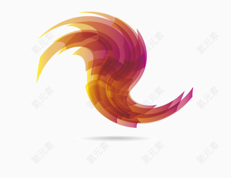 矢量元素抽象装饰图