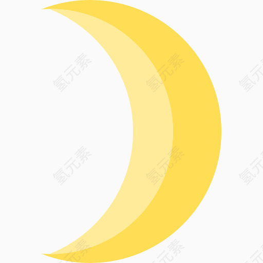 卡通月亮