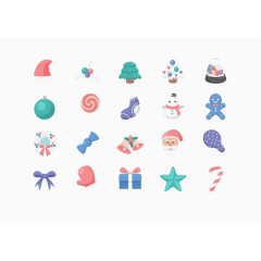 圣诞节素材几何素材