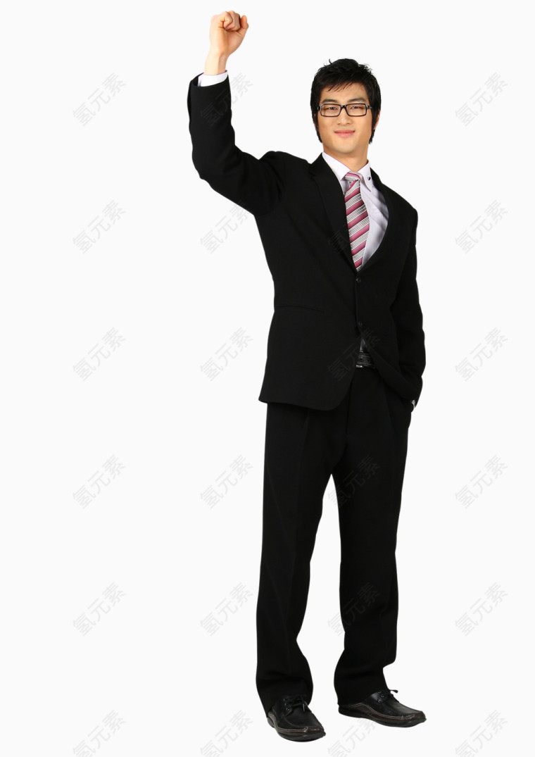 成功的商务人物