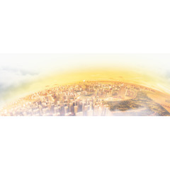 城市建筑装饰背景