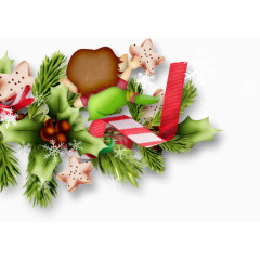 圣诞装饰和小精灵